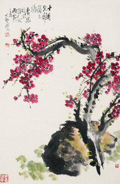 曹简楼 梅花