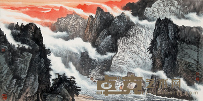 姚叶红 山水 70×136