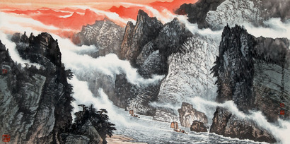 姚叶红 山水