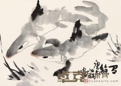 周之林 1990年作 有馀图 镜心 49×69cm