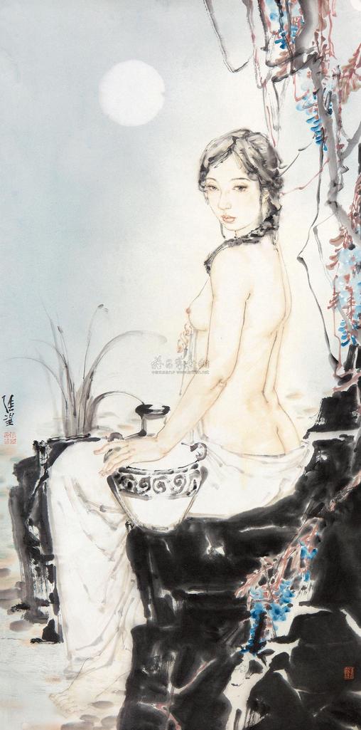 张望 浴 镜心