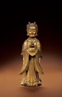 明代（1368-1644） 善财童女