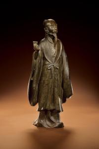 清代（1644-1911） 高士立像