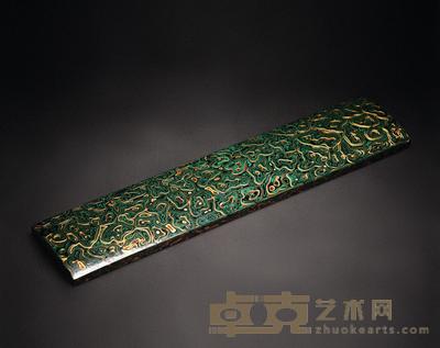 菠萝漆素面臂搁 23.1×5.0cm