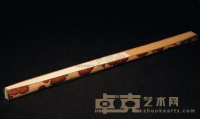 湘妃竹制扇骨 （一把） 长29.5cm
