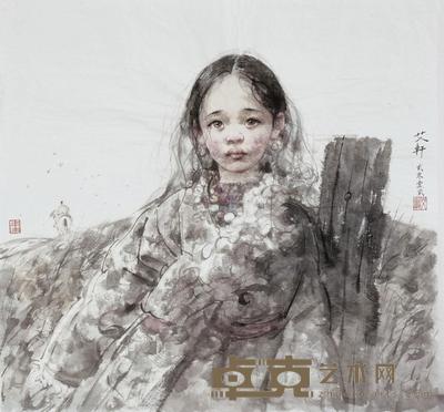 艾轩 2012年作 若尔盖草原 70×70cm