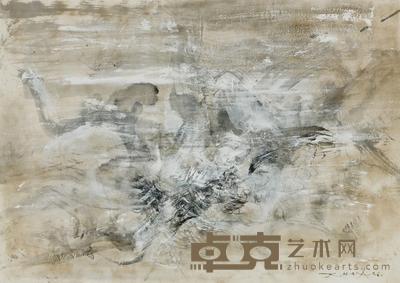 赵无极 1960年作 无题 41×56.5cm