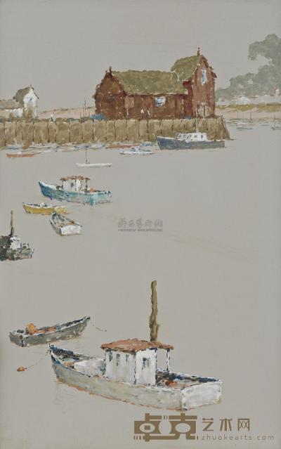 伍泽枢 洛波特内港 66×40.5cm