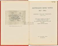 1963年版澳洲英文版《AUSTRALIAN Bank NOTES 1817-1963》（澳大利亚纸币）一册