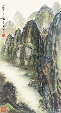 黄幻吾 山水 立轴