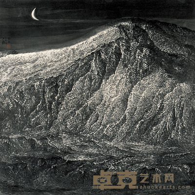 王焕波 天籁 镜心 125×125cm