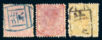 ○1885-1888年小龙邮票一组十枚