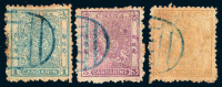 ○1885-1888年小龙邮票毛齿二套、光齿一套