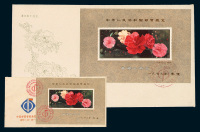 FDC1979年中国邮票公司J42M“中华人民共和国邮票展览·香港”小型张首日封二件
