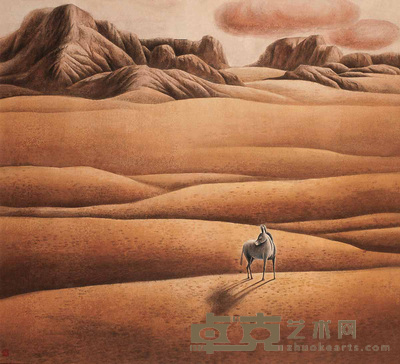 顾扬 无题 镜心 92×100cm