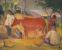 余本 1947年作 牛