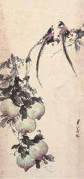 20th century A hanging scroll