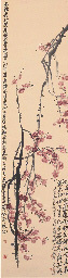 20th century A hanging scroll