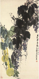 20th Century A hanging scroll