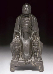 17th Century A bronze model of Gaundi