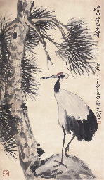 20th century A hanging scroll