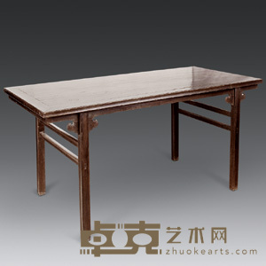 明 紫檀画案 155.5×72.5×80.5cm
