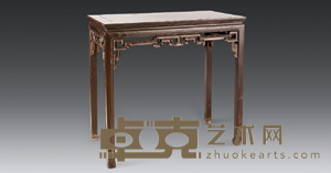 清中期 红木条桌 94×47×84cm