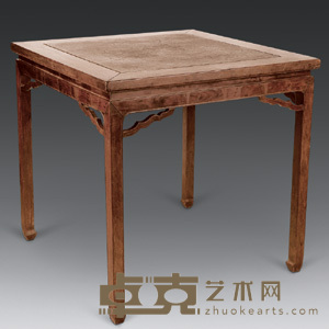 明 黄花梨方桌 88×88×84cm