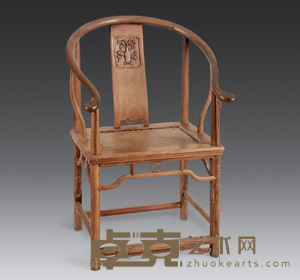 清 榉木圈椅 61×43.5×94cm