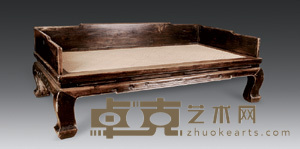 清中期 榉木罗汉床 208×106×75.5cm