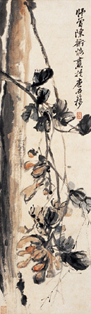 陈师曾 花卉 立轴