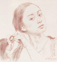 王沂东 2002年作 肖像