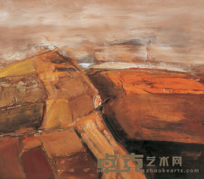 白羽平 2003年作 风景 40×50cm