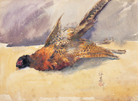 李詠森 1980年作 山鸡
