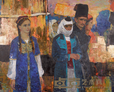 卓然木·雅森 于田人系列之二 130×162cm