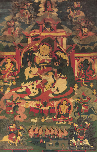 15世纪 财宝天王 76×49cm