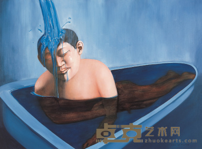 宋永红 2004年作 慰藉之浴 150×200cm