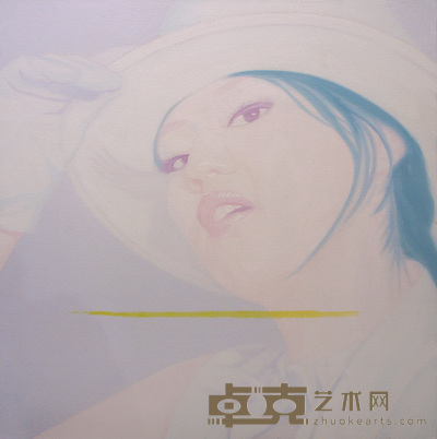 杨冕 2005年作 美丽标准 100×100cm