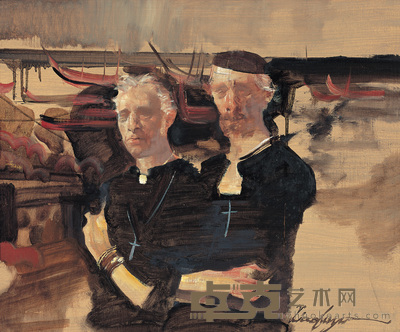 俞晓夫 伙伴 60×70cm