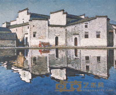 王良武 皖南小景 50×60cm