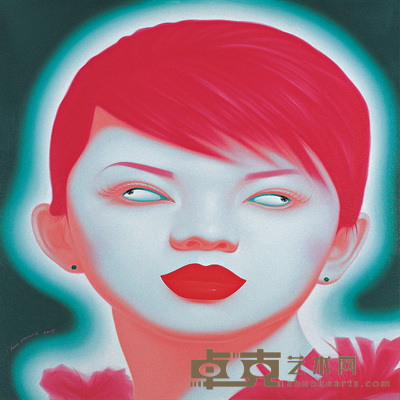俸正杰 2005年作 中国NO.78 150×150cm