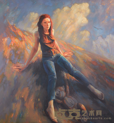 荣志彬 青春之歌—飞 130×120cm