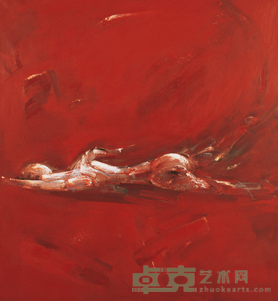 虞斌 灼热的灵魂 130×120cm