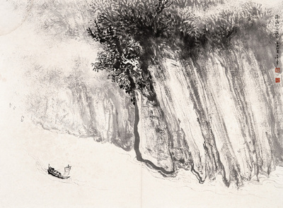陈金章 一帆风顺 镜心