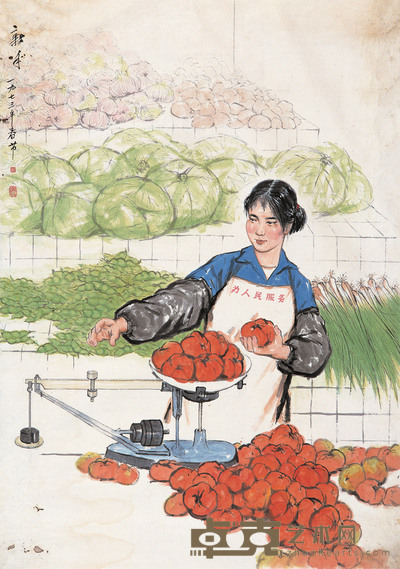 杨初 新年 镜心 140×96cm