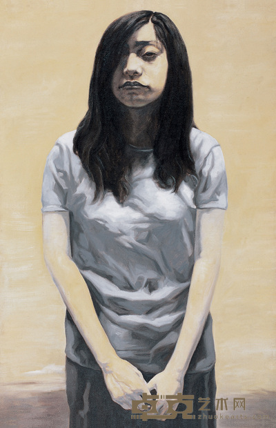 苏新平 2003年作 肖像Ⅲ 120×80cm