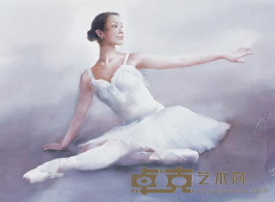 柳毅 2005年作 芭蕾系列之二 76×54cm