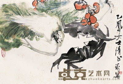 增瑜 秋熟图 镜心 40×59cm