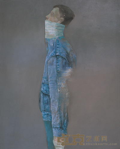 唐涛 1993年作 牛仔系列 100×80cm
