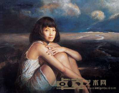 刘亚明 1994年作 夏郁明媚 80×100cm